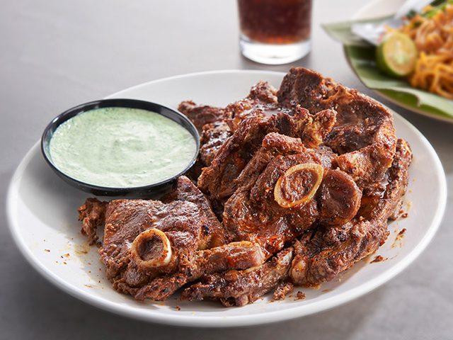 Grilled Lamb With Mint Sauce0 (0)