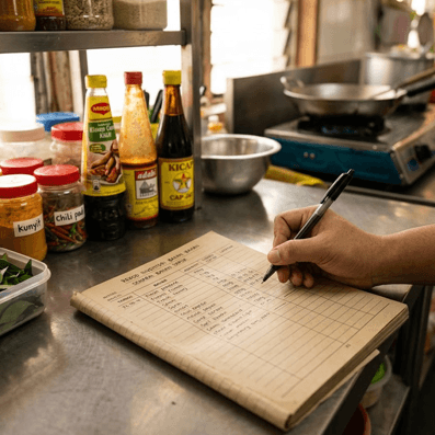 Start With a Simple Ingredient Tracker